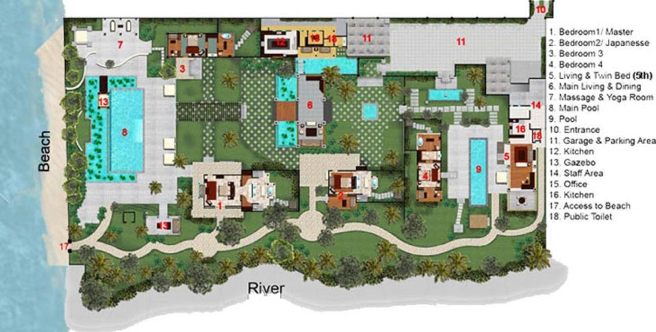 Villa Teresa Canggu Kültér fotó